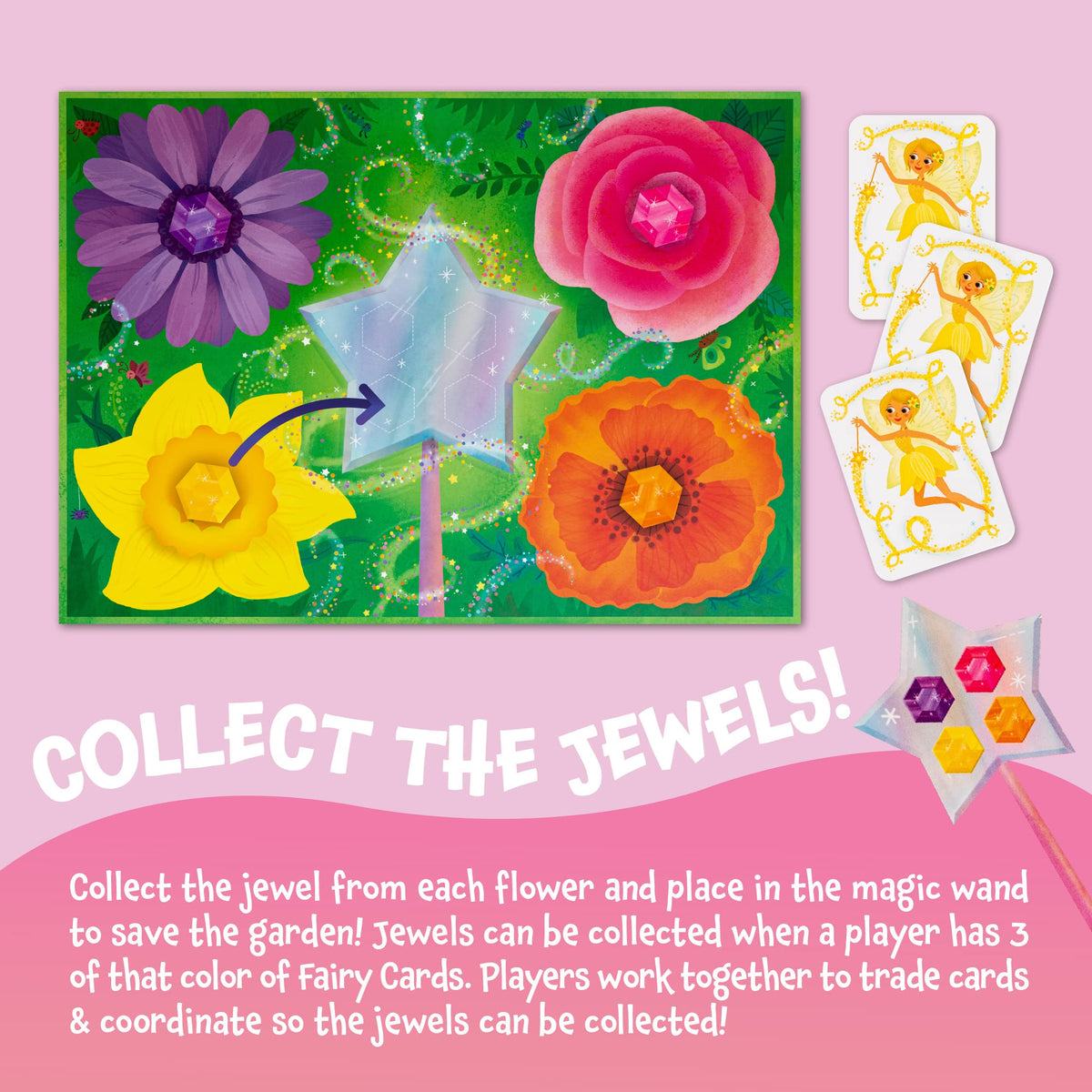 Peaceable Kingdom jewel tokens provide tangible rewards and shared goals.