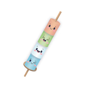 Peaceable Kingdom Happy Marshmallow Toddler Game colorful pieces designed for toddlers