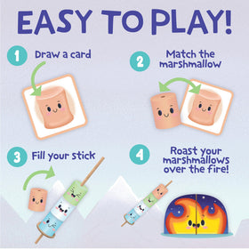 Peaceable Kingdom Happy Marshmallow Toddler Game marshmallow cards promote color recognition and taking turns