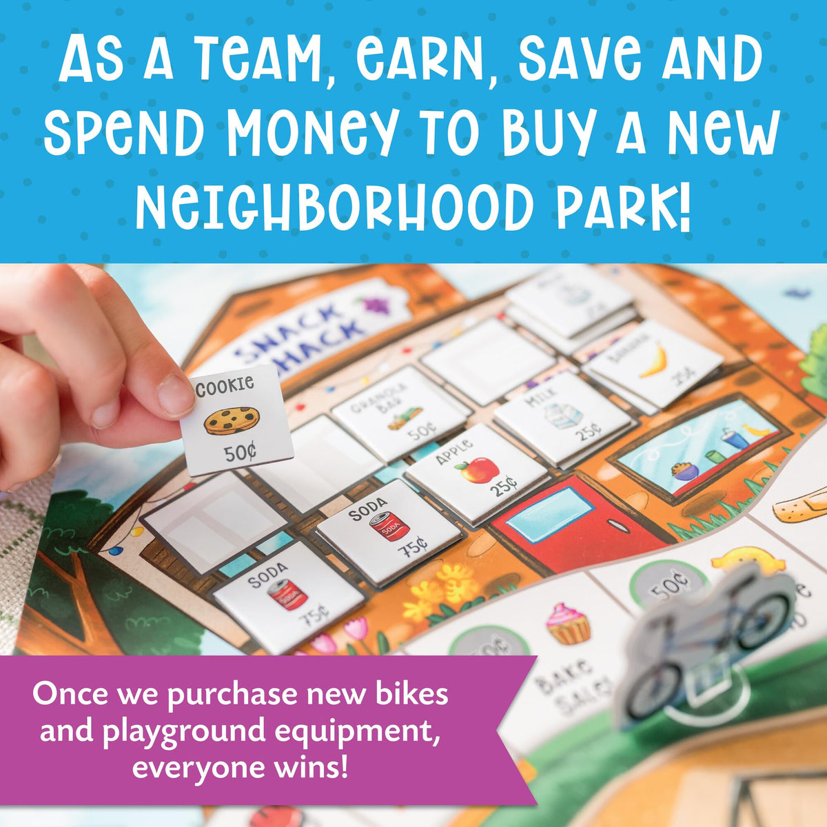 Peaceable Kingdom Money Bunch money trackers tally allowances and progress.