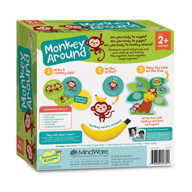 Peaceable Kingdom Monkey Around awards banner signals trusted design and popularity.