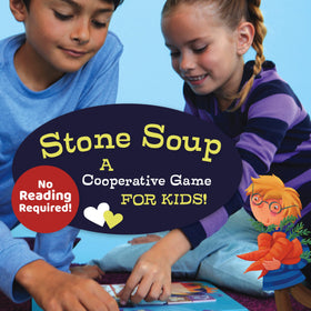 Peaceable Kingdom Stone Soup ingredients cards for cooperative memory matching