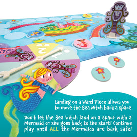 Wand tokens ready to influence Mermaid Island challenges.