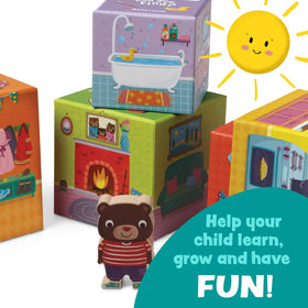 Peaceable Kingdom Where's Bear parent guide supports guided and independent play