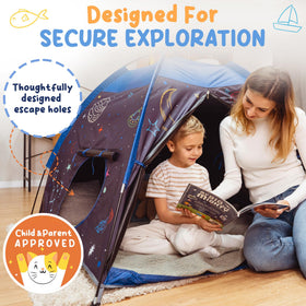 Peaceful Playtime setup video guide simplifies fast assembly.