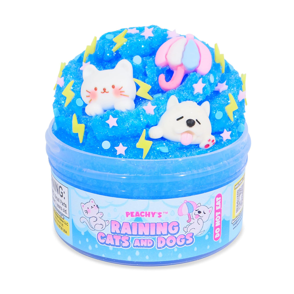Peachybbies Slime Activator spray for reviving texture.