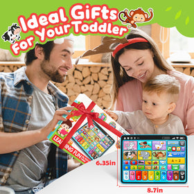 Peacurh learning toy featuring fruits and dates for practical vocabulary use