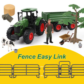Peagprav cow figure for gentle animal interaction during pretend farming