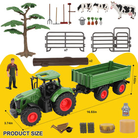 Peagprav farm toy set offering durable components for lasting adventures