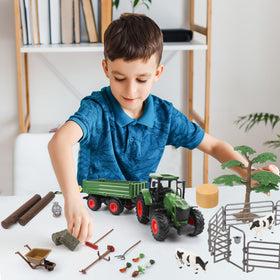 Peagprav farmer figure supporting role-play and farming tasks
