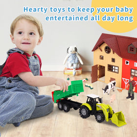 Peagprav horse-stable figures spark creative farm setup that strengthens fine motor skills.