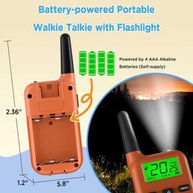 Peakeep kids walkie talkies with voice effects for imaginative play