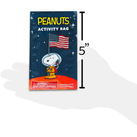 Peanuts Charlie Brown mini play pack stickers illustrate included decorative options for party favors