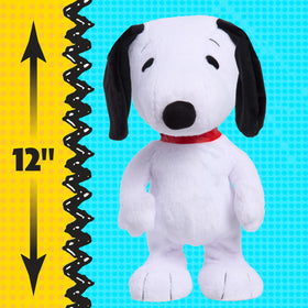 Peanuts Snoopy Happy Dance plush officially licensed by Just Play.