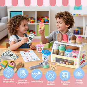 Peccvon popsicles four colorful sticks invite storytelling and sharing.