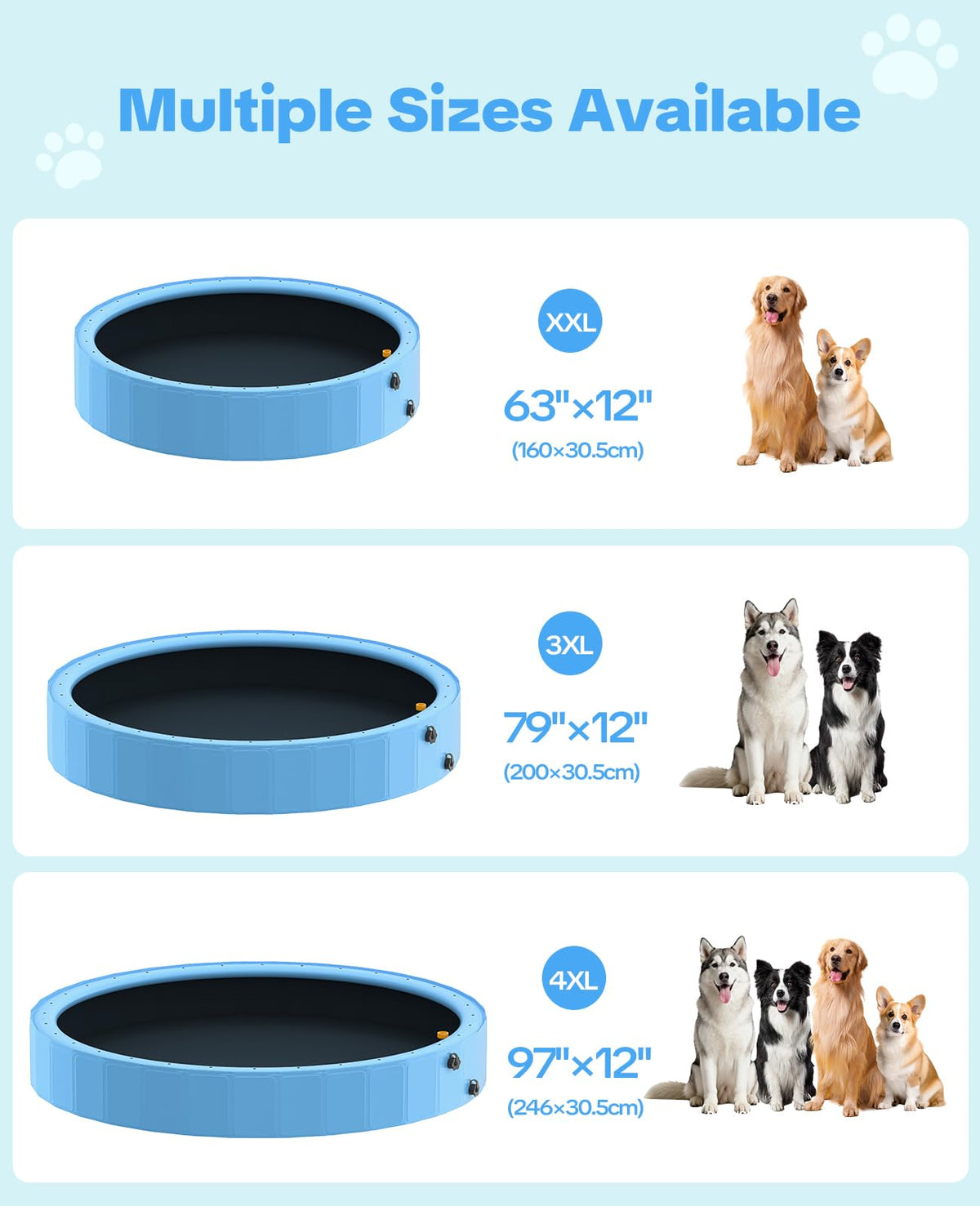 Pechfun foldable 2-in-1 pool for bath time and splash.