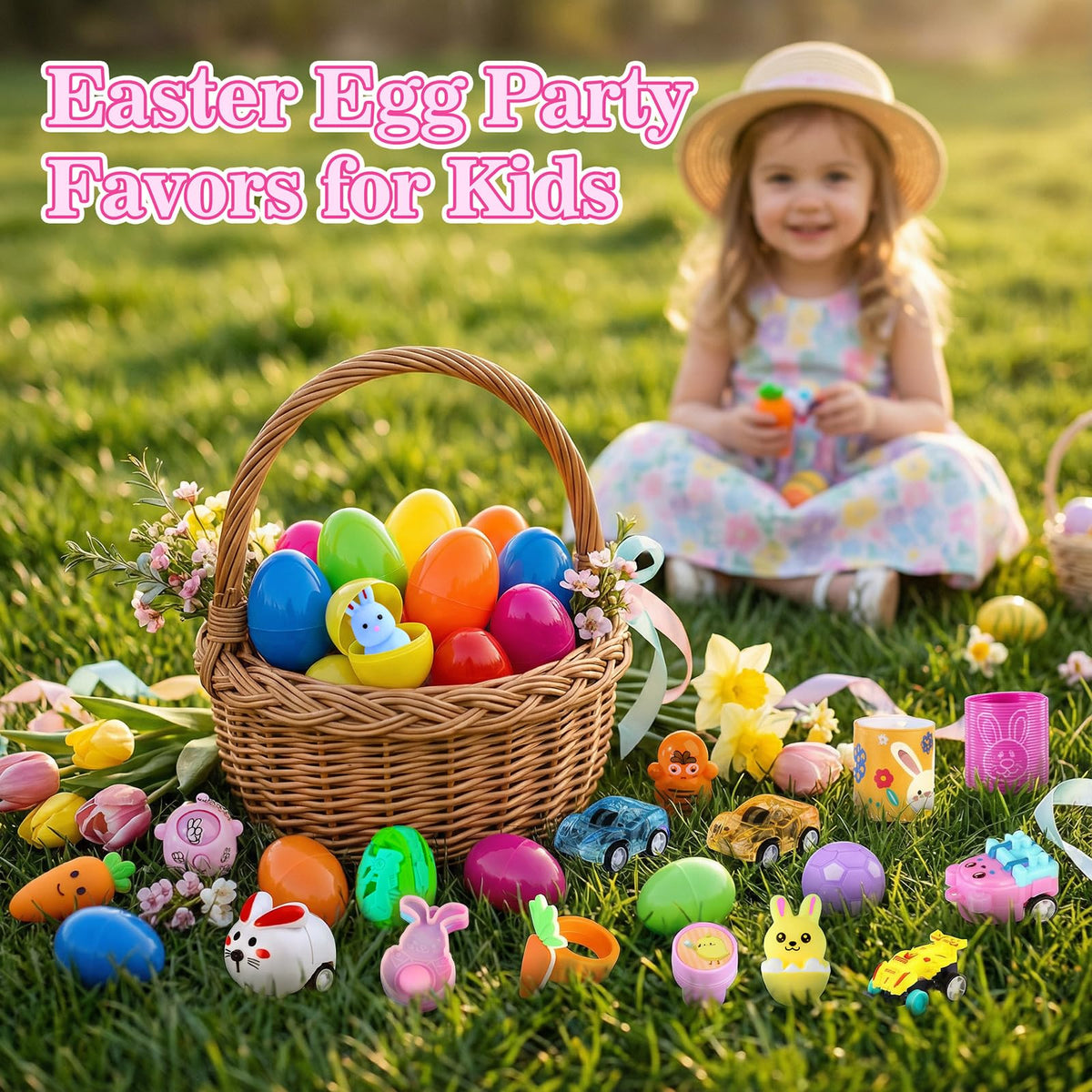 PECHOI easy-open lids on Easter eggs for little hands