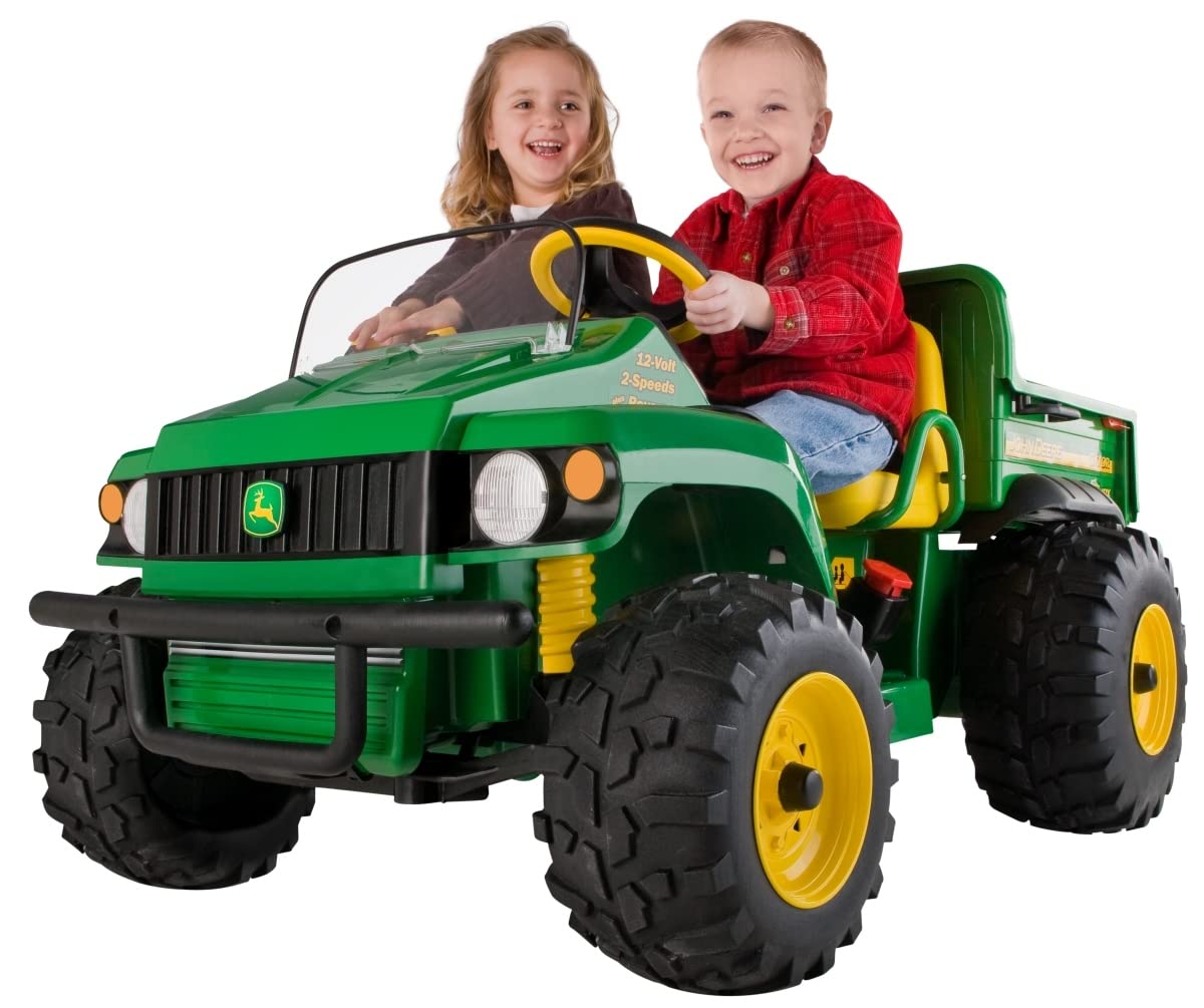 Peg Perego John Deere Gator HPX rear wheels replacement kit with two sturdy wheels.
