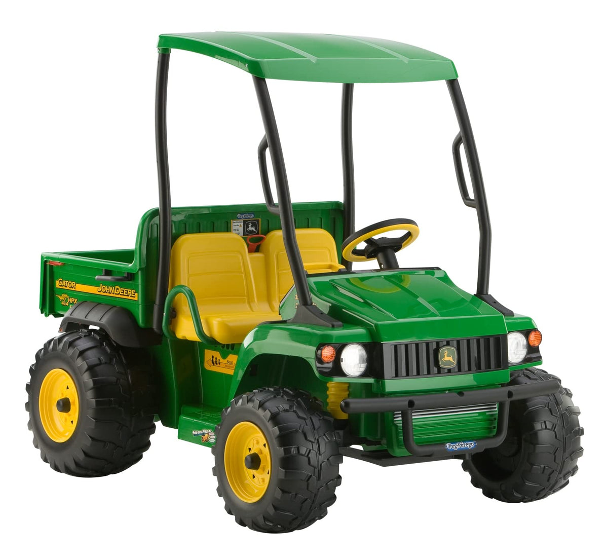 Peg Perego HPX rear wheels pair for pre-2010 models, enhances stability on uneven ground.