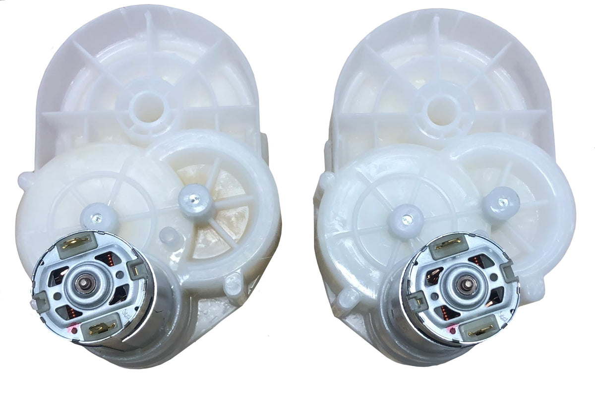 Peg Perego replacement motor for seamless plug-and-play installation on compatible tractors.