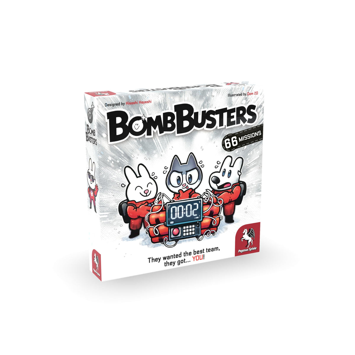 Pegasus Spiele Bomb Busters bomb disposal kit in action, showcasing cooperative teamwork and immersive excitement.