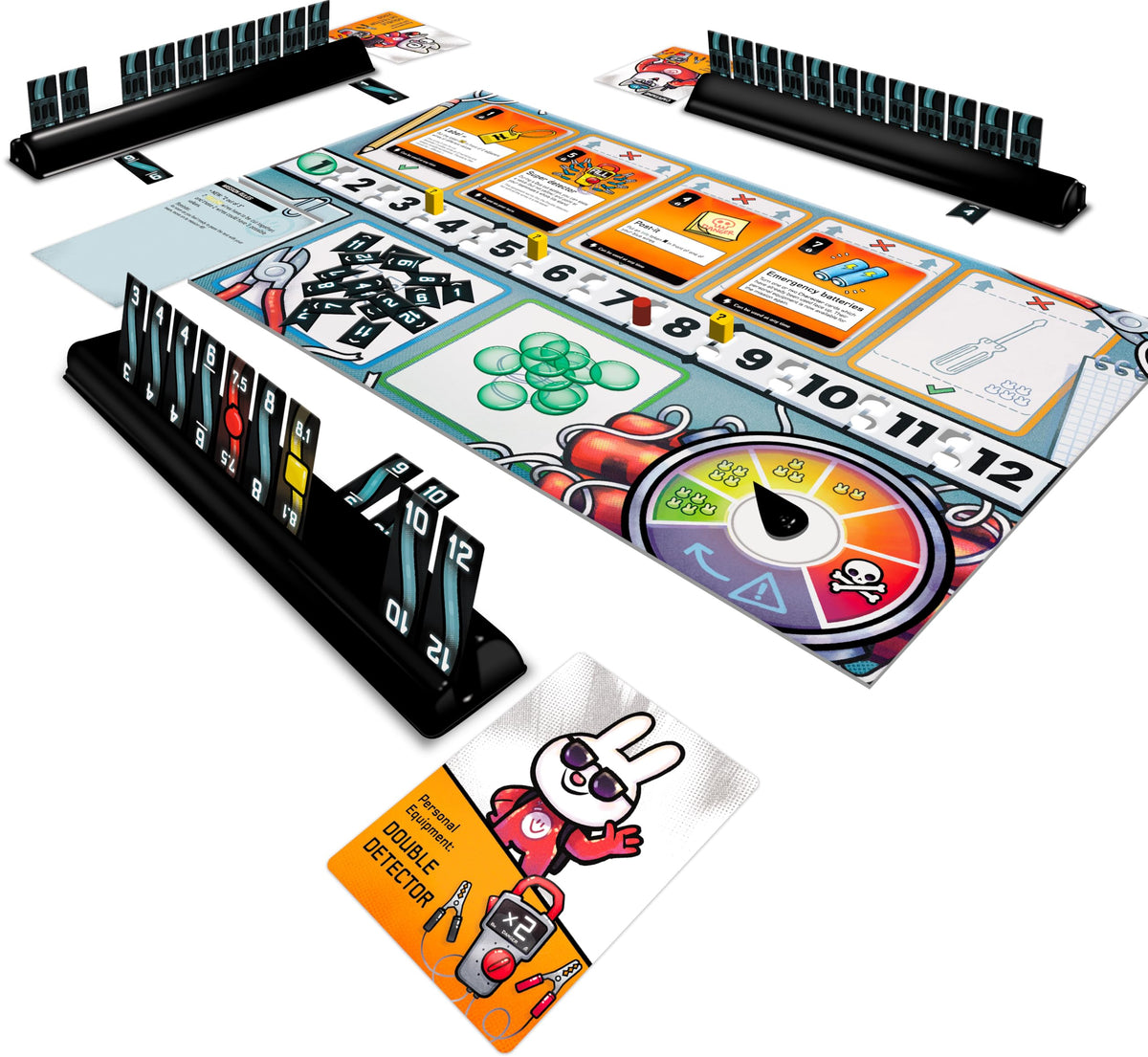 Pegasus Spiele Bomb Busters cooperative deduction play highlights 66 escalating missions for engaging family game nights.