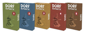 Pegasus Dorfromantik board game in action, highlighting teamwork and creative landscape design.