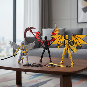 Pekuality T13 angel design with various accessories for customization.