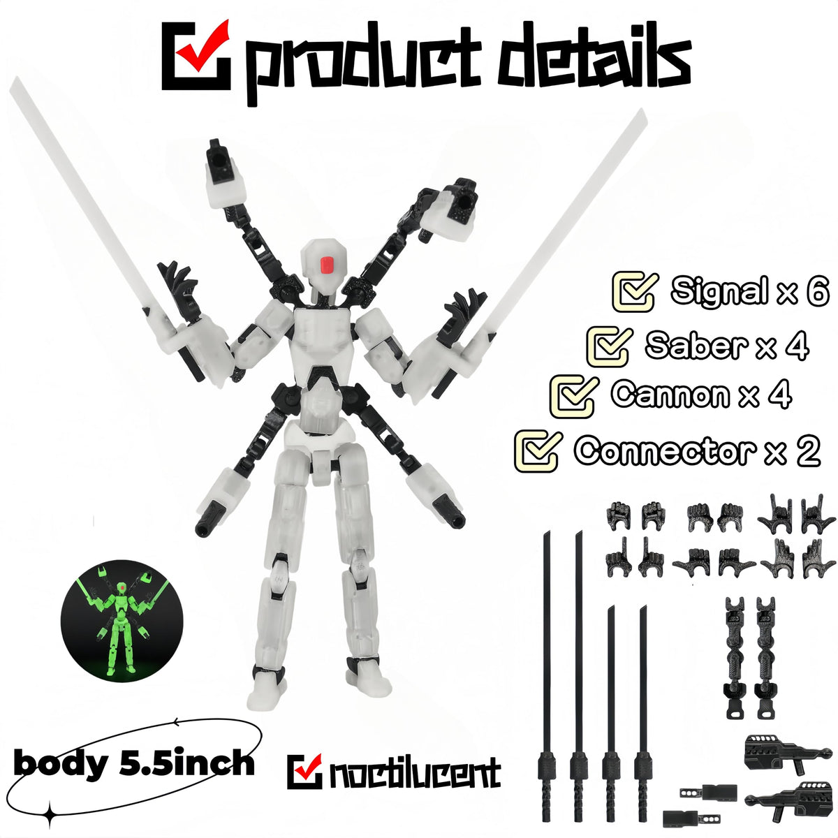 Pekuality four-pack makes a unique gift for fans of futuristic designs.