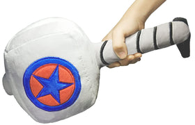PELATOS Thor hammer pillow in kid's room during bedtime and movie night.