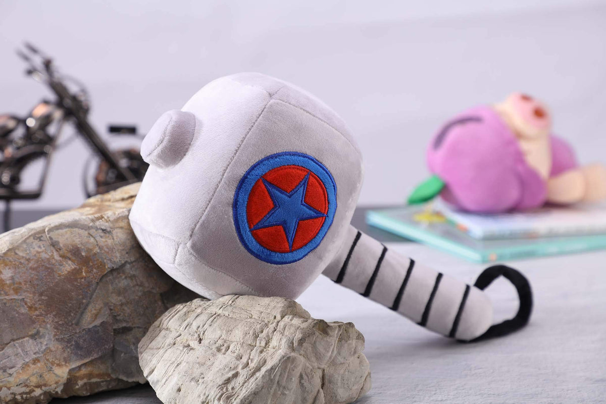 PELATOS Marvel Legends Thor hammer cosplay toy, ideal for costume play.