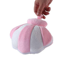 PELATOS plush crab with soft fabric, perfect for gentle squeezes and pretend meals.