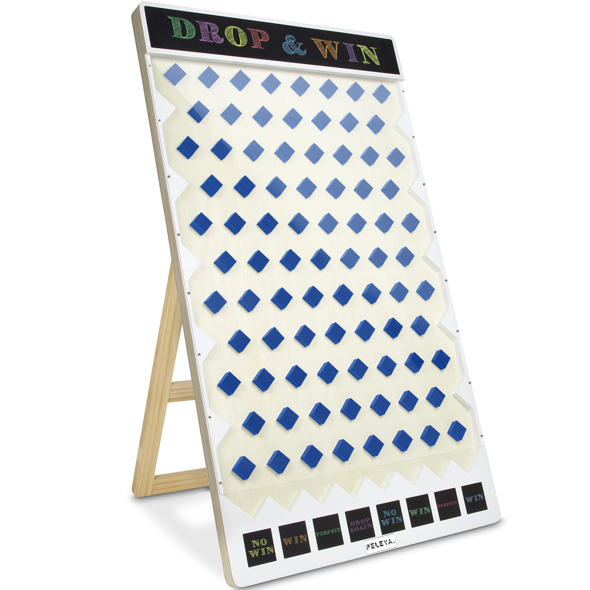 Peleya board dimensions 41.3 x 23.6 inches shown for spacious play