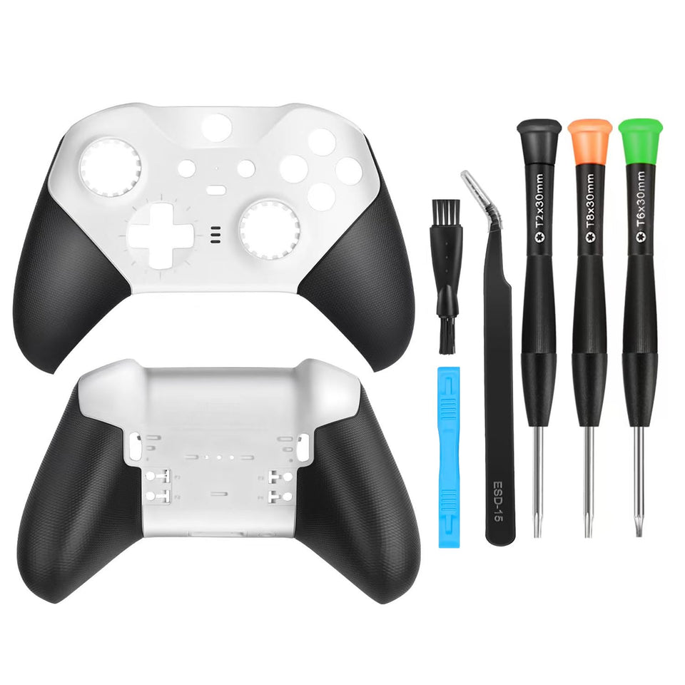 Pelidox Elite2 front housing in white, delivering a secure non-slip grip.