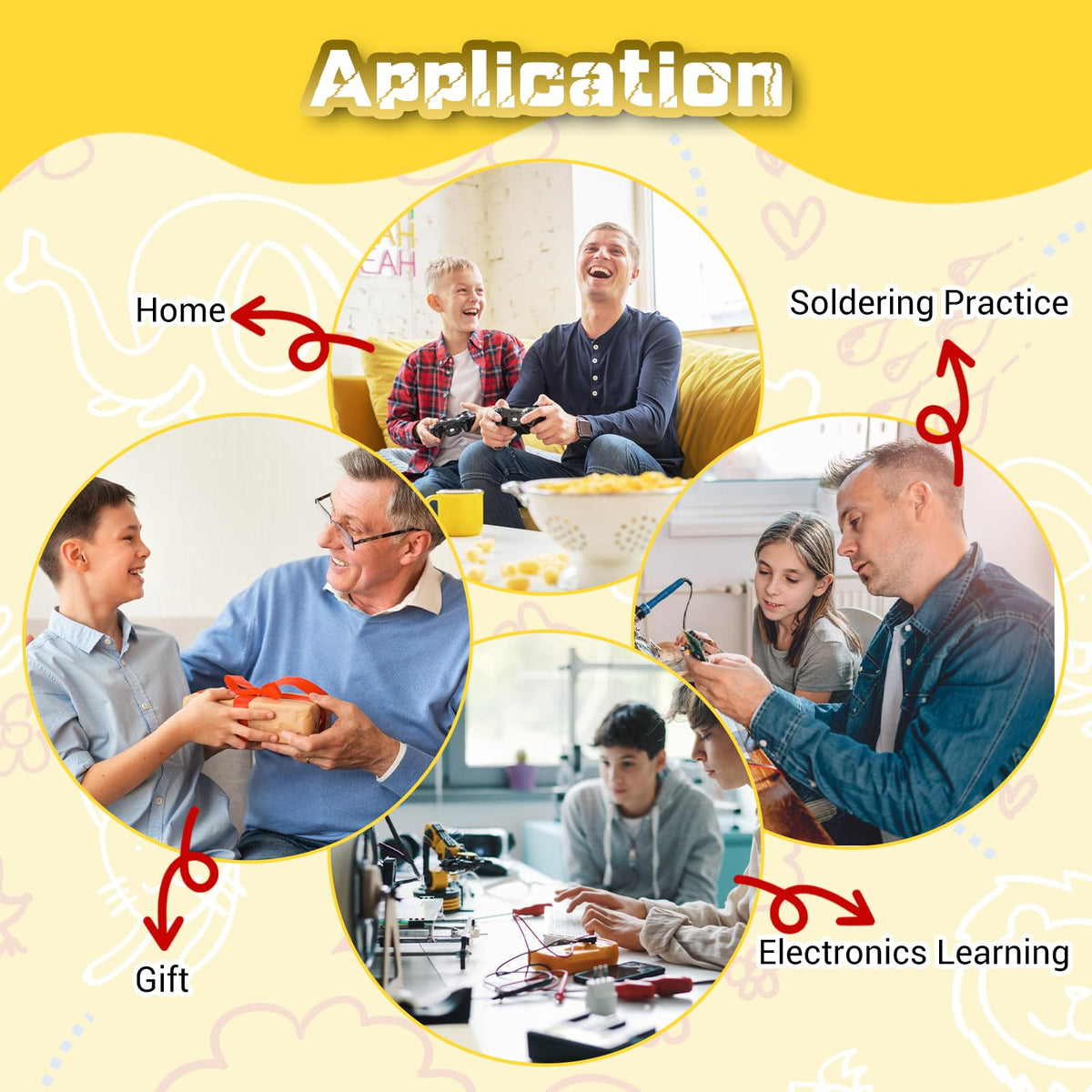 Pemenol classroom setup image shows scalable, teacher-friendly group work.