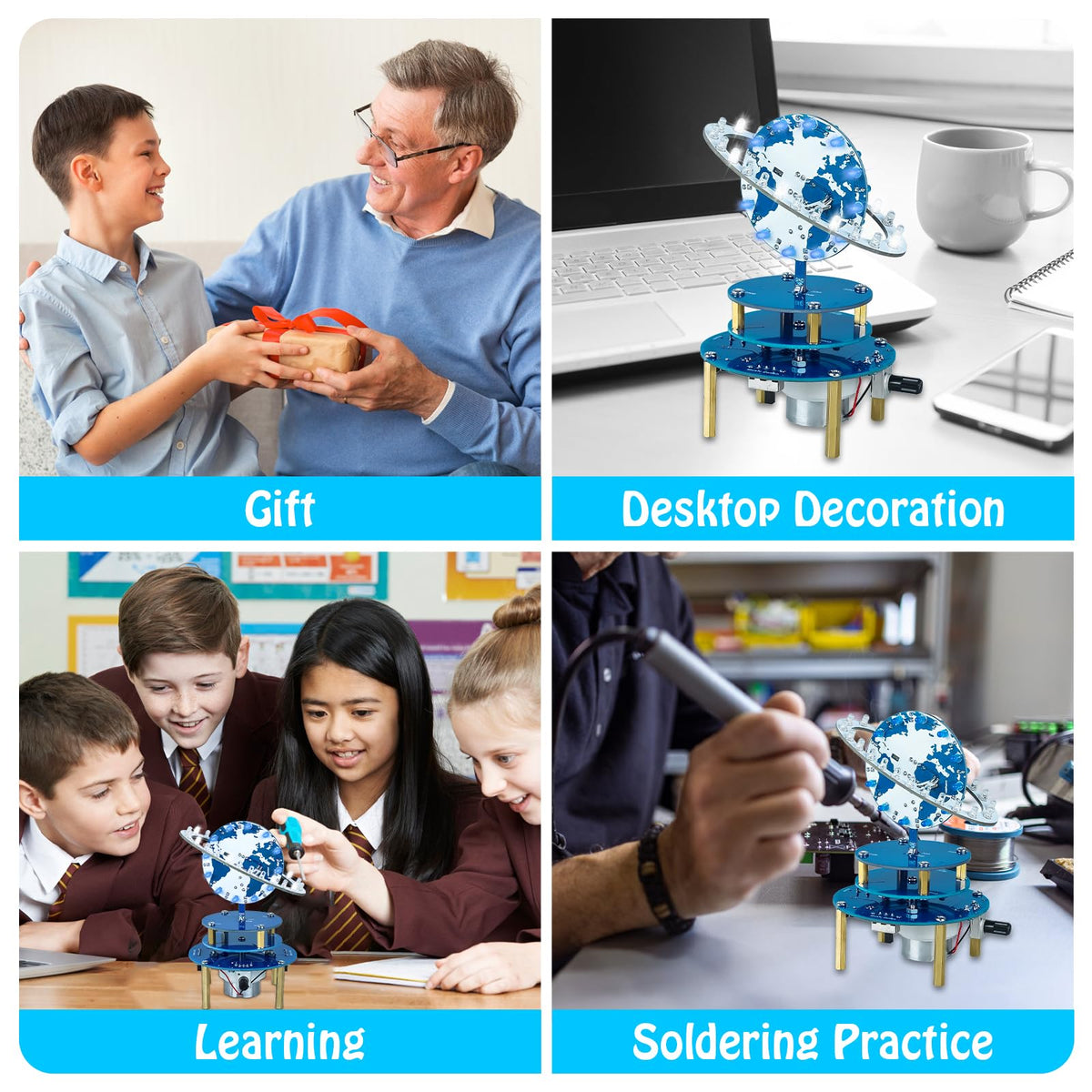 PEMENOL kit is ideal for science class activities and group STEM projects.
