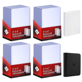 Pemocyny all-in-one card protection bundle with binder for organized collecting.