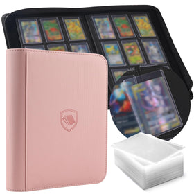 Pemocyny Toploader Binder with 9-pocket layout for quick card access and organization.