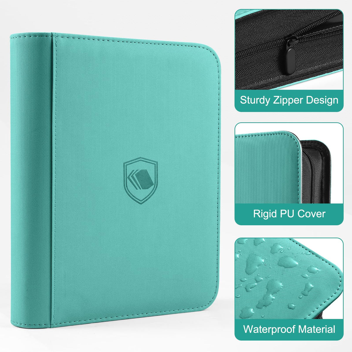 Pemocyny Toploader Binder fits 3x4 toploaders securely