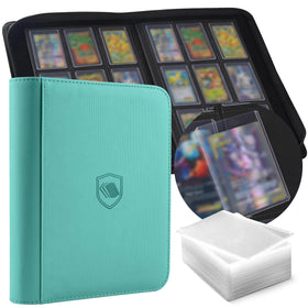 Pemocyny Toploader Binder capacity image shows ample space for cards