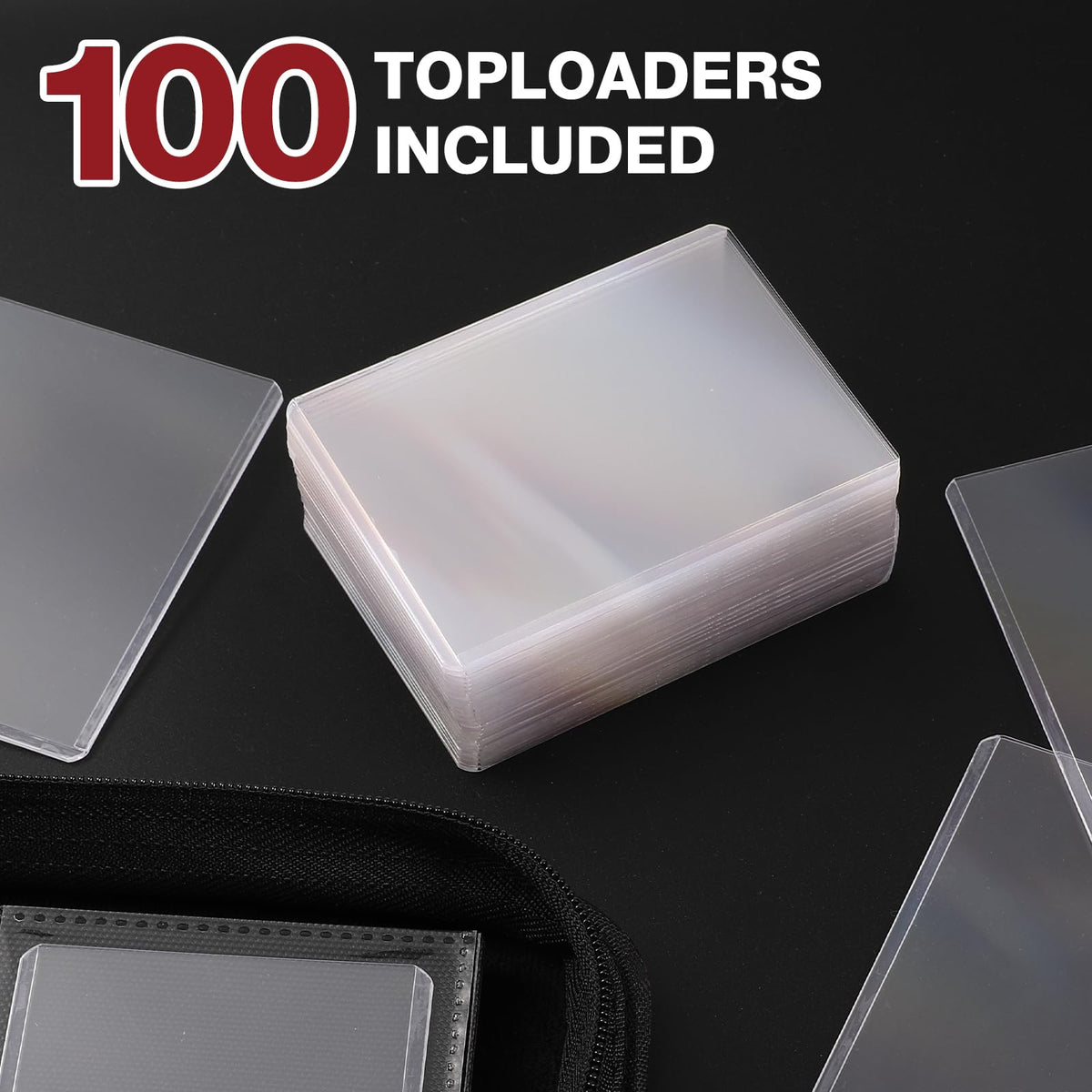 Pemocyny binder for TCG and sports cards, easy transport and access.