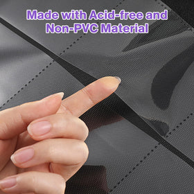 Pemocyny Binder highlights water and fingerprint resistance on the exterior cover.