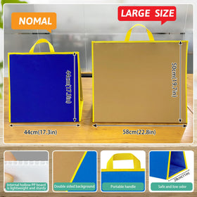 PENGFULL felt board on stand or wall for flexible classroom or home use.