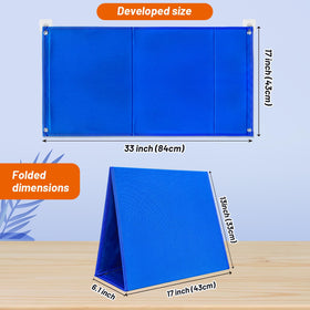 PENGFULL Felt Flannel Board double-sided view for varied scenes.