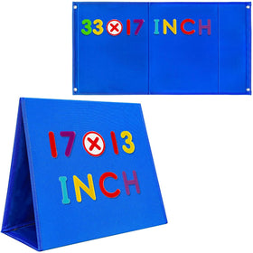 PENGFULL Felt Flannel Board standing setup, double-sided for interactive storytelling.