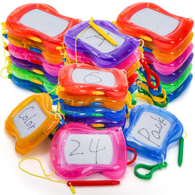 Peohud mini magnetic drawing board with backpack clip for on the go creativity
