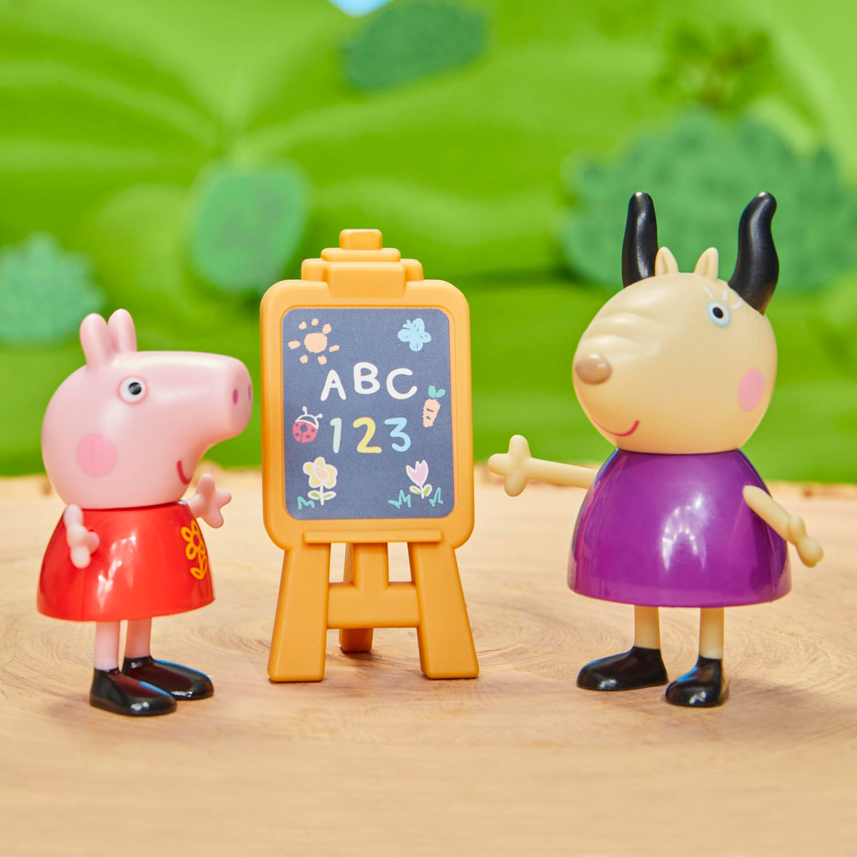 Danny Cane figure from Pep Peppas Playgroup inspiring friendly interaction
