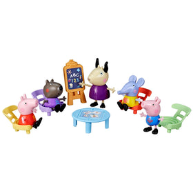 Peppa Pig Pep Peppas Playgroup figures ready for classroom play and storytelling