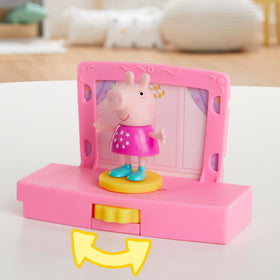 Peppa Pig boom box accessory adds pretend music to celebrate imaginative parties