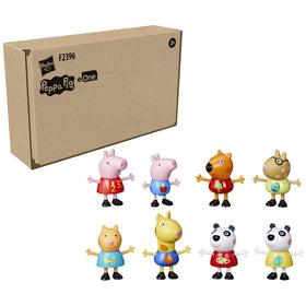 Peppa Pig Candy Cat figure supports classroom-themed roleplay.